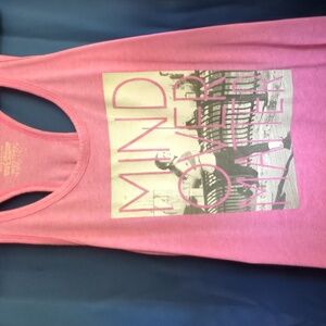 Pink "Mind Over Matter" Tank